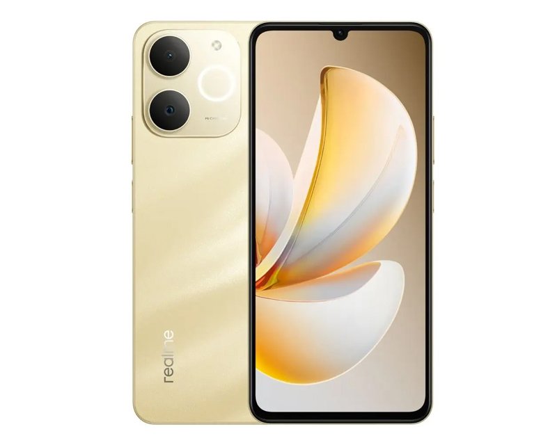 RMX5313 Note 70T 4/256GB Beach Gold mobilni telefon