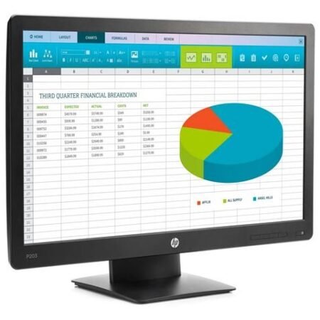 HP MON 20 ProDisplay P203 VGA/DP, X7R53AA