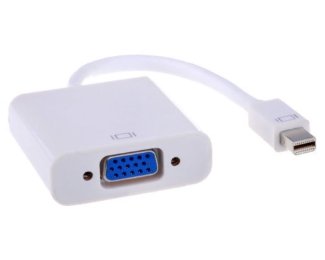 Adapter Mini DisplayPort (M) - VGA D-sub (F) crni