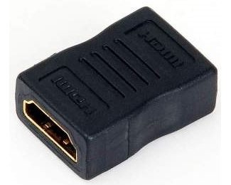 Adapter HDMI (F) - HDMI (F) crni