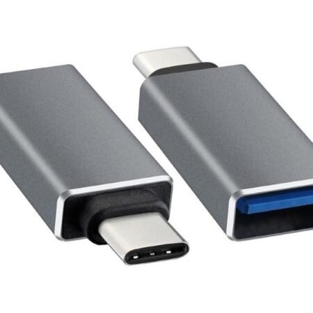 Adapter USB tip C - USB 3.0 M/F crni