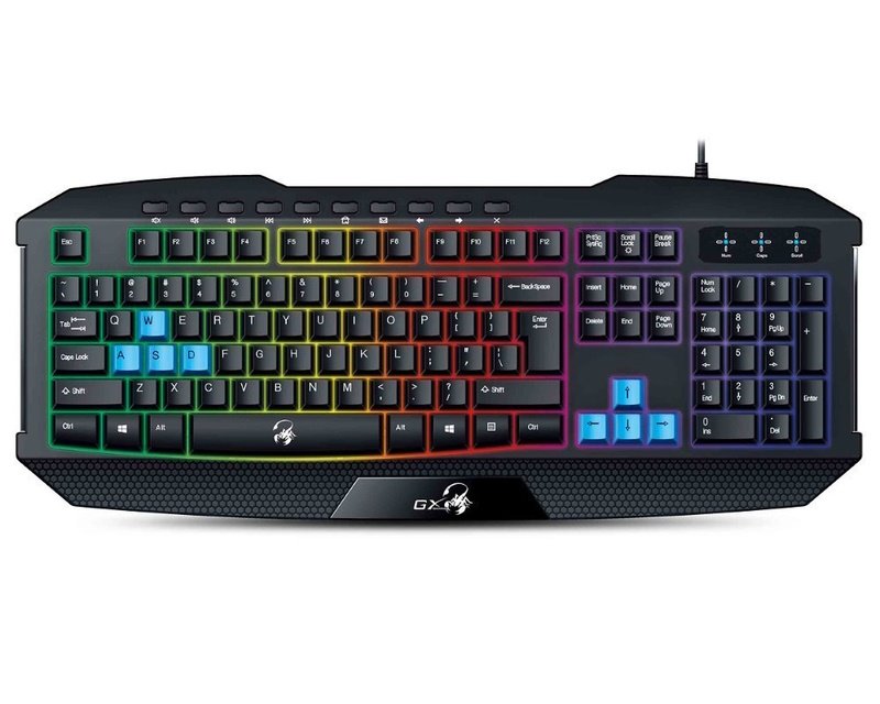 K215 Scorpion Gaming USB YU crna tastatura