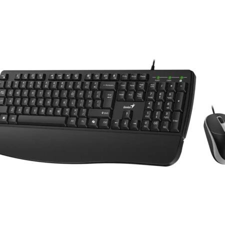 KM-123 USB US crna tastatura+ USB crni miš