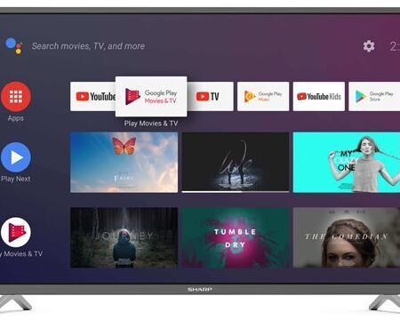 Sharp TV C40BL2EF2AB, 40" 4K Android 9.0