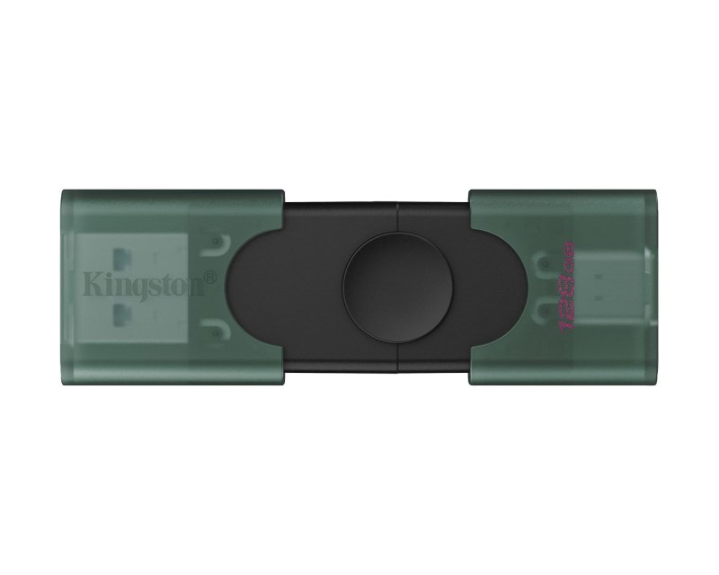 128GB DataTraveler Duo Gen2 3.2/USB flash DTDEG2/128GB crni