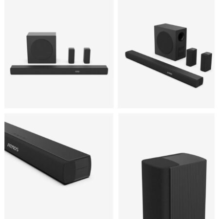 AX5100Q Dolby Atmos soundbar sa bežičnim subwooferom crni