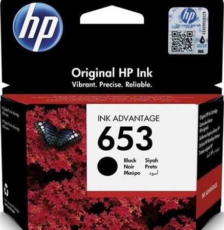 SUP INK HP 3YM75AE no.653 black
