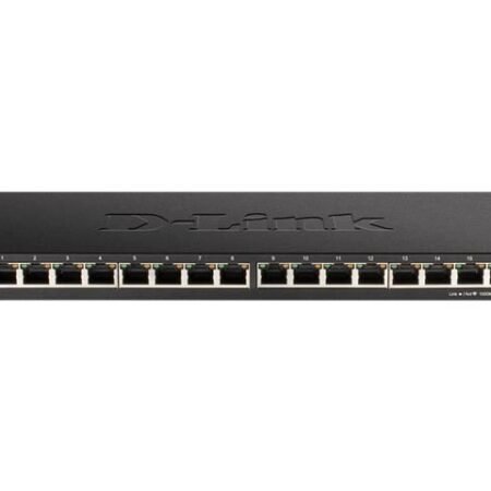 D-Link 16-port Gigabit neupravljiv switch, DGS-1016S/E
