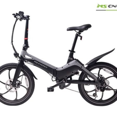 MS ENERGY eBike i10 black grey
