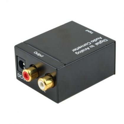 Digitalni-analogni audio konverter 2xRCA Linkom