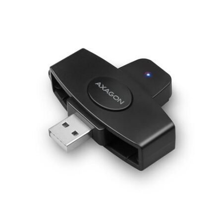 CARD READER USB 2.0 Smart/ID Pocket, CRE-SM5, AXAGON