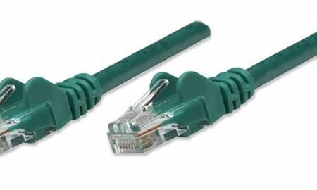 Kabl Intellinet Patch, 10m, Cat.6 certified, U/UTP, zeleni 738699