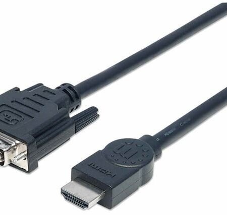 KABL HDMI na DVI-D, M/M, 3m, Manhattan 372510