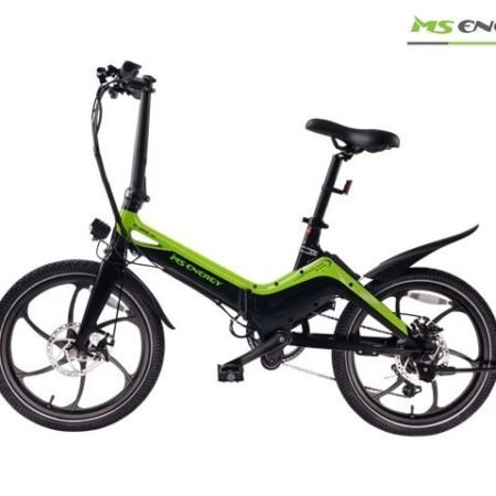MS ENERGY eBike i10 Black Green