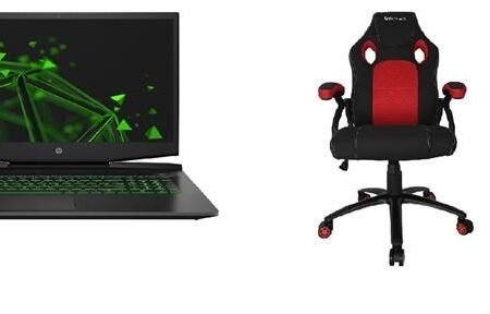 NB HP 17-CD2037NM(5U059EA) + Gejmerska stolica UVI HERO RED