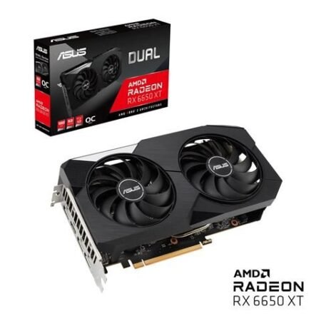 VGA ASUS DUAL-RX6650XT-O8G