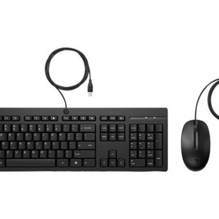 HP ACC Keyboard & Mouse 225 Wired, 286J4AA#BED