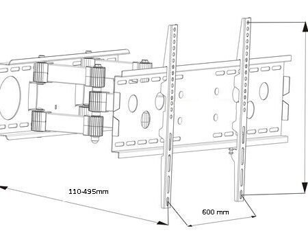 TV NOSAČ XA32 od 43“ do 75“