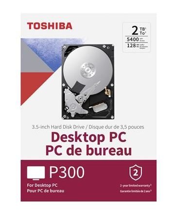 HDD INT 3,5" SATA3 TOSHIBA 2TB P300 HDWD220EZSTA