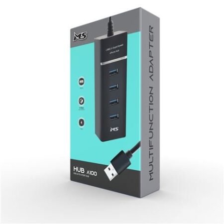 USB HUB A100, 4xUSB3.0, MS