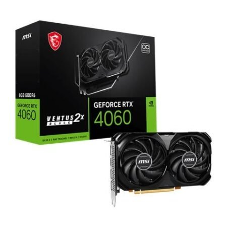 VGA MSI RTX 4060 VENTUS 2X BLACK 8G OC