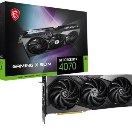 VGA MSI RTX 4070 GAMING X SLIM 12G