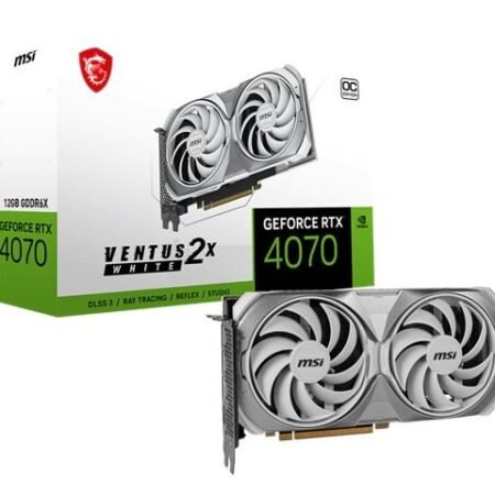 VGA MSI RTX 4070 SUPER 12G VENTUS 2X WHITE OC