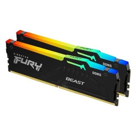 MEM DDR5 64GB 6000MHz (2x32) FURY Beast RGB KF560C40BBAK2-64