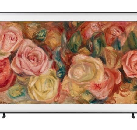 SAMSUNG QLED TV QE75LS03DAUXXH THE FRAME, MAT EKRAN, 120 Hz