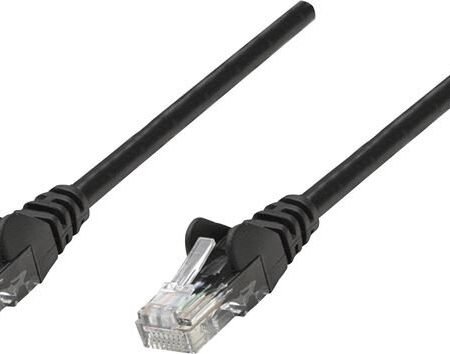 Intellinet prespojni mrežni kabal Cat6, U/UTP, 10m, crni