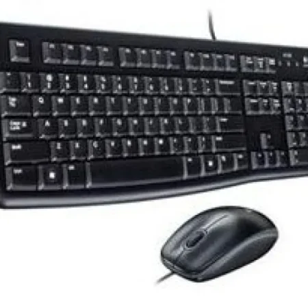 Tastatura+Miš žični set Logitech Desktop MK120 YU crna 920-002549