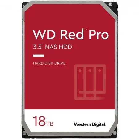 HDD SATA 18TB WD181KFGX WD RED Pro NAS 7200 RPM 512MB