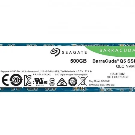 SSD M.2 NVMe 500GB Seagate Barracuda Gen3x4 Q5 ZP500CV3A001