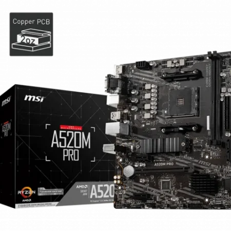 MB AM4 MSI A520M-A PRO