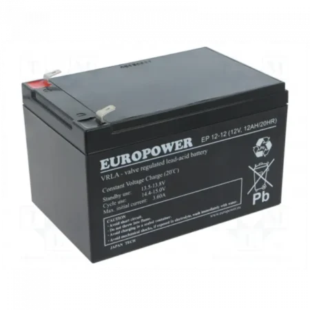 UPS Battery Europower ES12-12 12V 12Ah