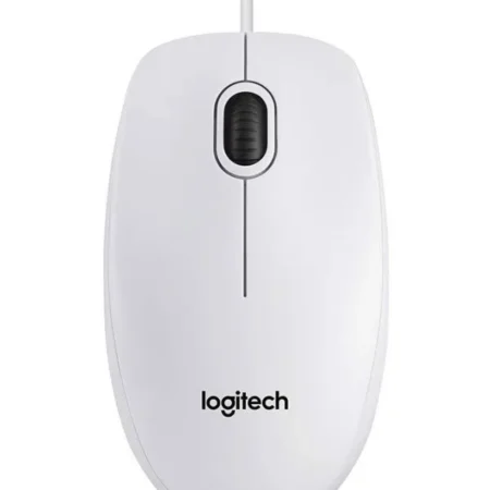 Miš žični Logitech B100 optički beli 910-003360