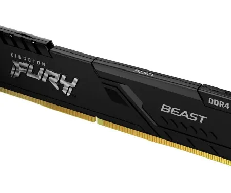 RAM DDR4 16GB 3200MHz Kingston Fury Beast Black KF432C16BB1/16