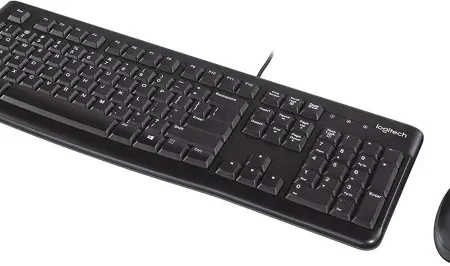 Tastatura+Miš žični set Logitech Desktop MK120 US crna 920-002562