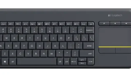 Tastatura Wireless Logitech K400 Touch US 920-007145