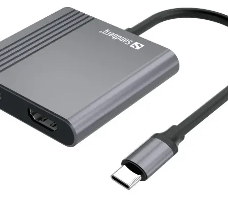Docking station Sandberg USB-C Dock 2xHDMI+USB+PD 136-44