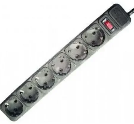 Kabl GEMBIRD Protektor SPG6-B-10 6mesta 3m Black