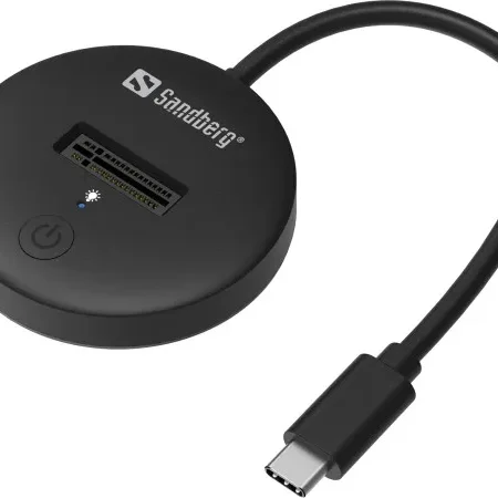 USB 3.2 Dock Sandberg za M.2+NVMe SSD 136-47