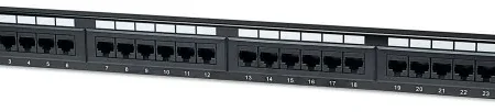 Patch panel Manhattan 513555 19"/1U Cat5e/24 port
