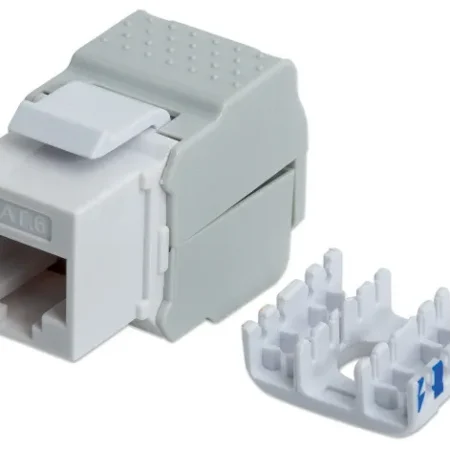 Modul RJ45 Intellinet 167062 Cat6/tool-less/568B 2-1/beli