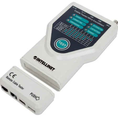 Tester mrežni Intellinet 780094 RJ45/RJ11/USB/BNC