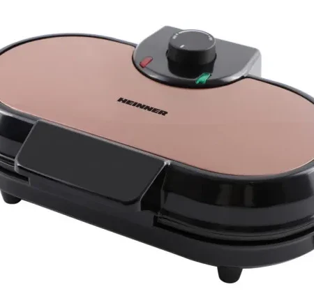 Aparat za galete HEINNER HWF-1000CR 1000W/dupli/crni