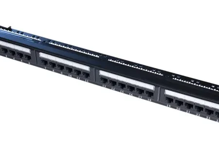 Patch panel OWIRE 19"/1U Cat6/24 port