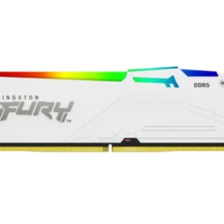 RAM DDR5 Kingston 32GB (2x16) 6000Mhz C30 FURY Beast White RGB KF560C30BWEAK2-32