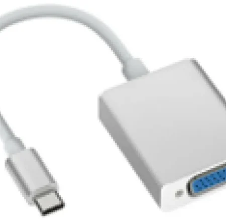 Adapter Stars Solutions USB-C na VGA beli