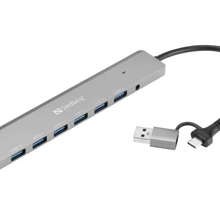 USB HUB Sandberg 136-66 USB-A/USB-C 7 port USB 3.0